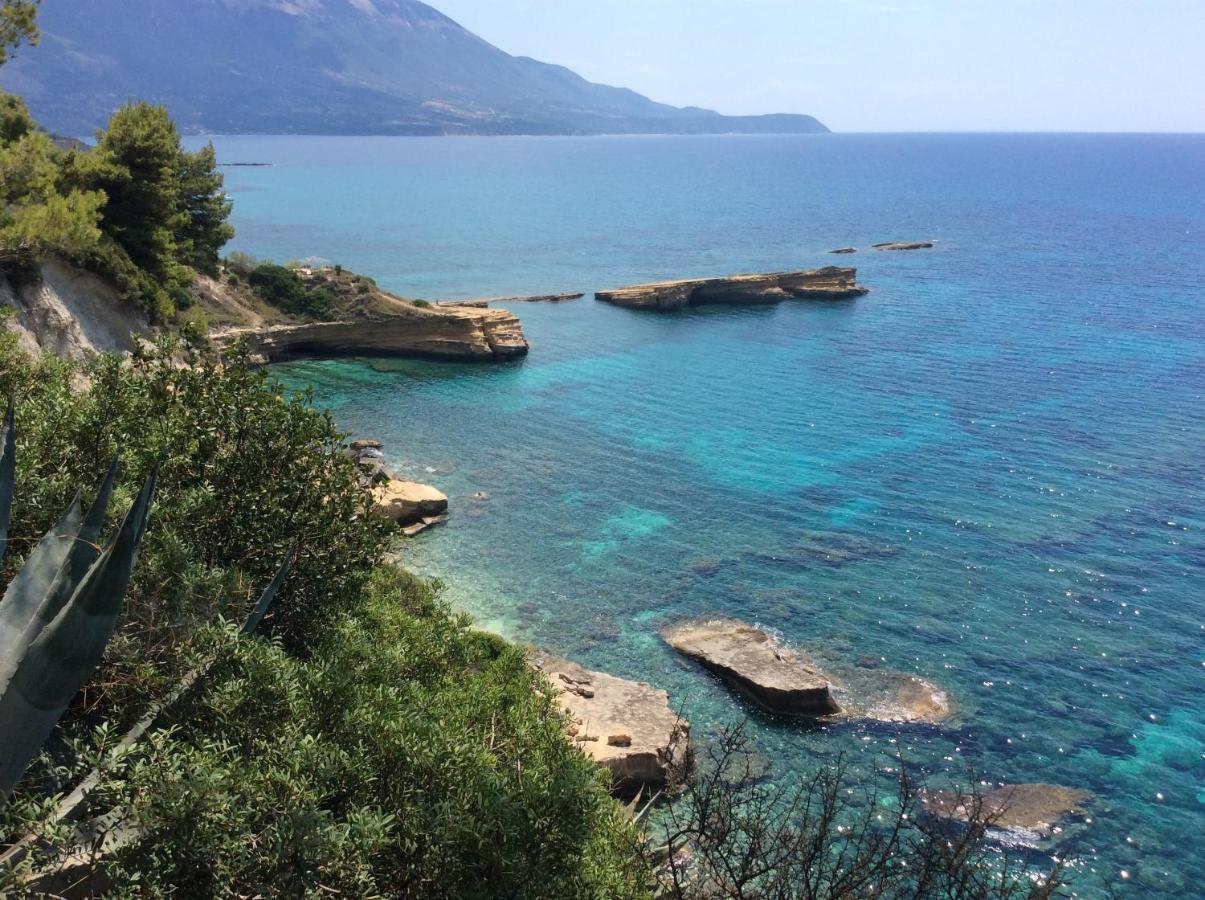 Kefalonia Apartments - Marias Studios - 2 Bedroom Apartment In Orchard, Spartia 外观 照片
